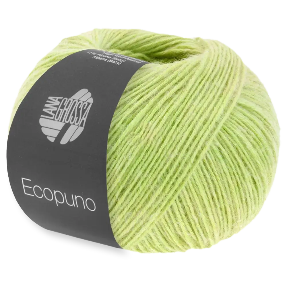 #Farbe_Lana Grossa Ecopuno | 78 Zartgrün