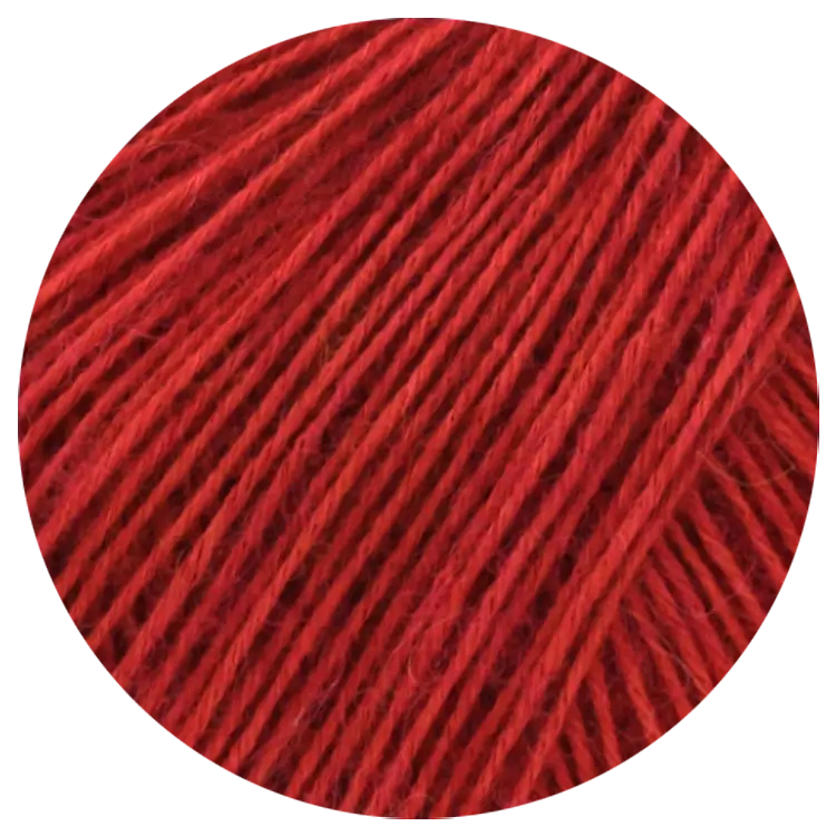 #Farbe_Lana Grossa Ecopuno | 81 Orientrot