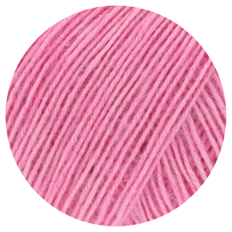 #Farbe_Lana Grossa Ecopuno | 82 Geranienrosa