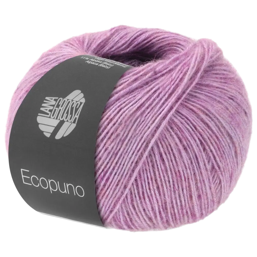 #Farbe_Lana Grossa Ecopuno | 83 Fliederlila