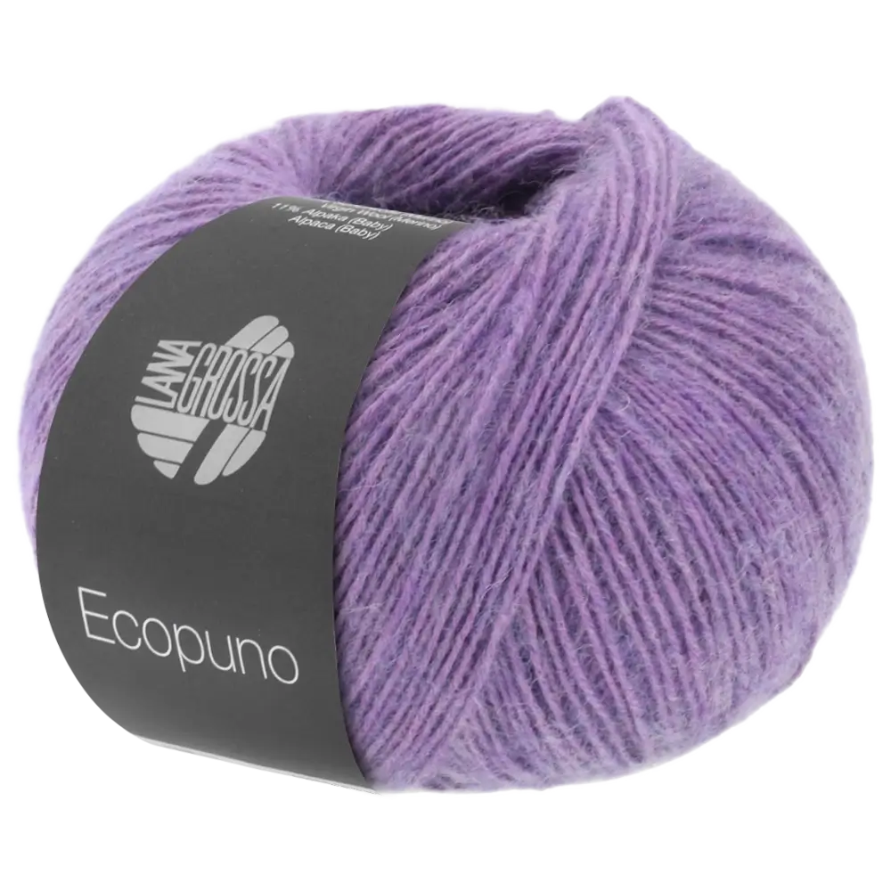 #Farbe_Lana Grossa Ecopuno | 84 Lavendel