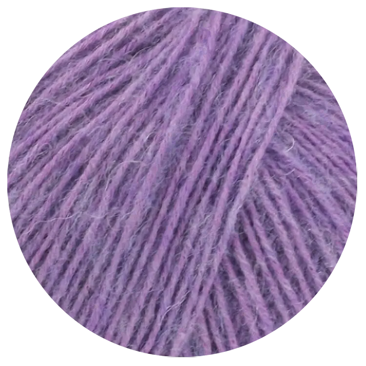 #Farbe_Lana Grossa Ecopuno | 84 Lavendel