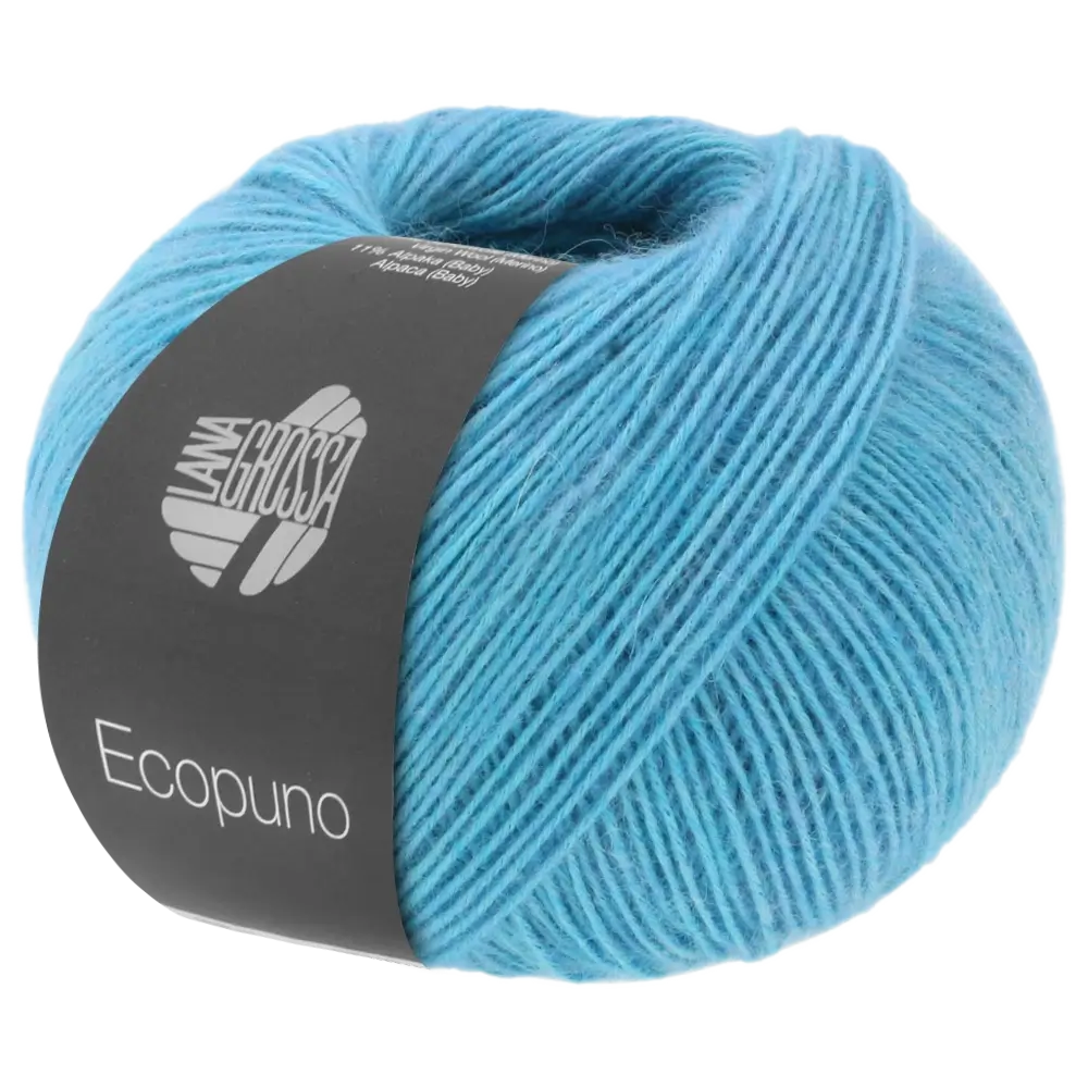 #Farbe_Lana Grossa Ecopuno | 85 Azur