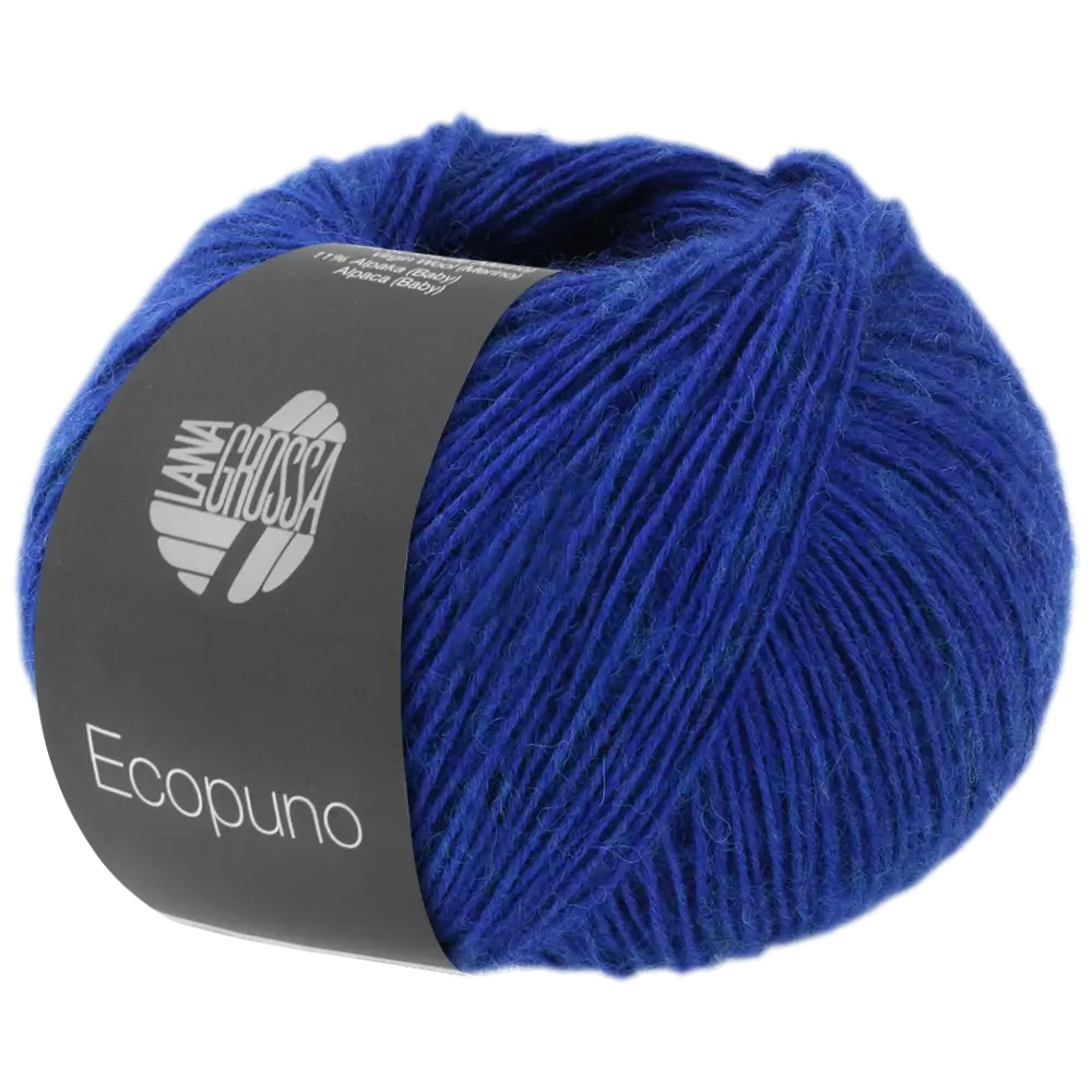 #Farbe_Lana Grossa Ecopuno | 86 Tintenblau