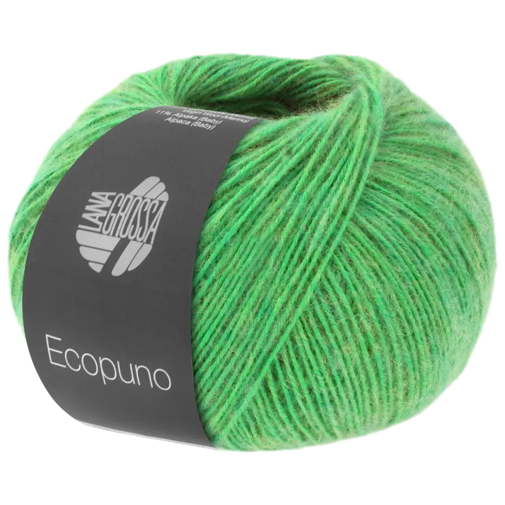 #Farbe_Lana Grossa Ecopuno | 87 Maigrün