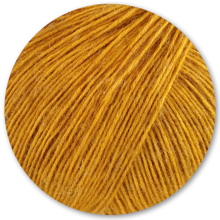 #Farbe_Lana Grossa Ecopuno | 94 Curry