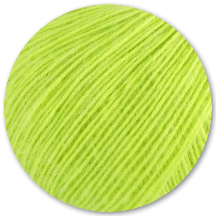#Farbe_Lana Grossa Ecopuno | 96 Neongrün