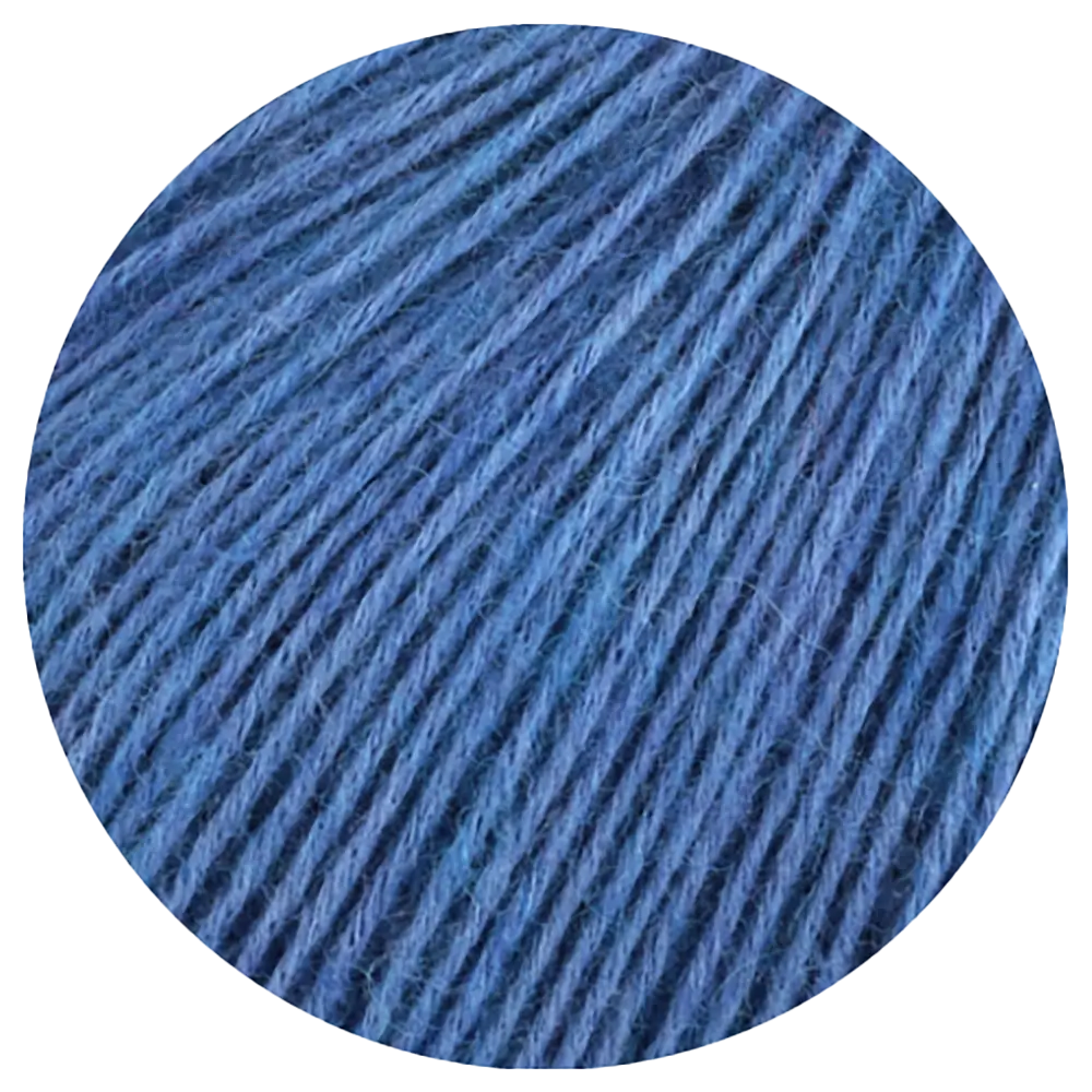 #Farbe_Lana Grossa Ecopuno | 98 Taubenblau