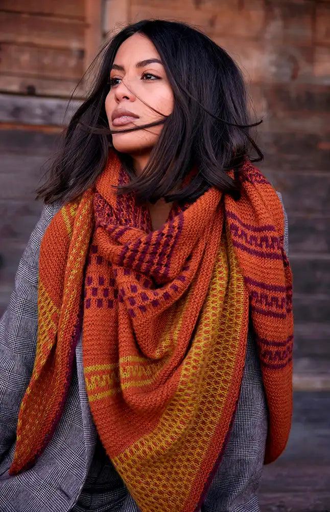 Dreieckstuch Tü5M23 (Strickset)