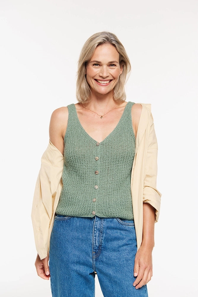 Marianna Top oder Weste (Strickanleitung)