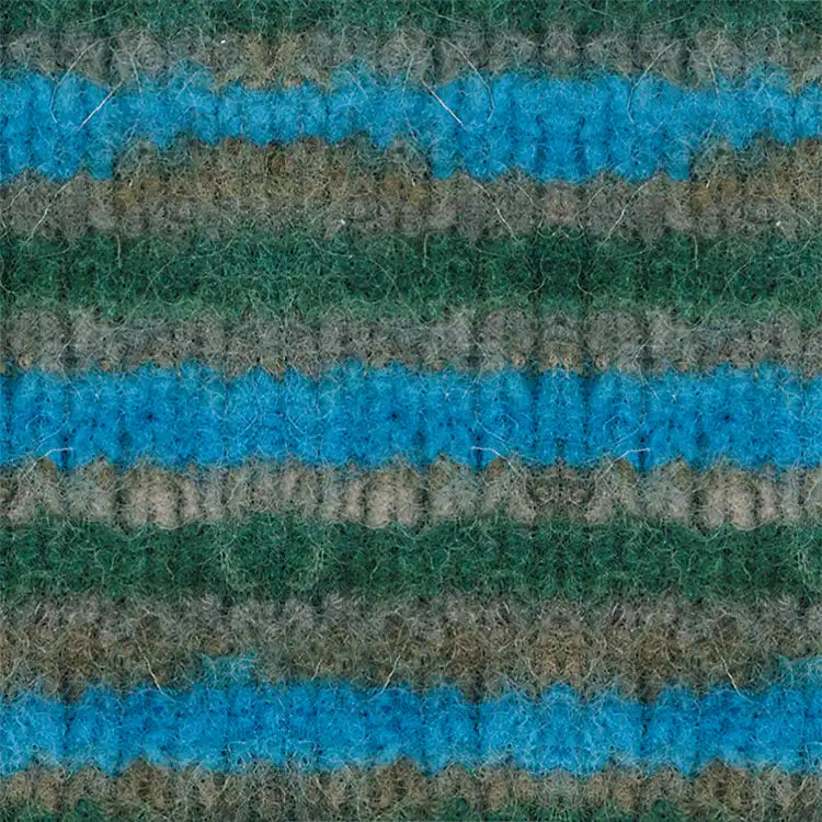 #Farbe_Lana Grossa Feltro Print | 376 Türkis/Graubraun/Graugrün/Dunkelgrau