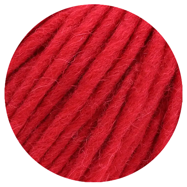#Farbe_Lana Grossa Feltro Uni | 07 Rot