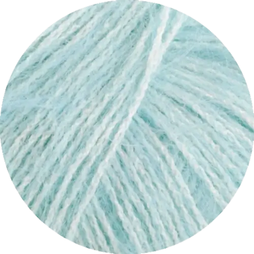 #Farbe_Lana Grossa Finito | 03 Zarttürkis/Creme