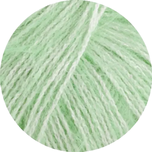 #Farbe_Lana Grossa Finito | 04 Zartgrün/Creme