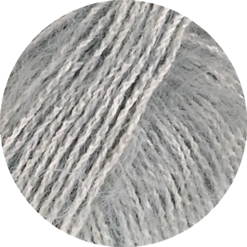 #Farbe_Lana Grossa Finito | 15 Hellgrau/Creme