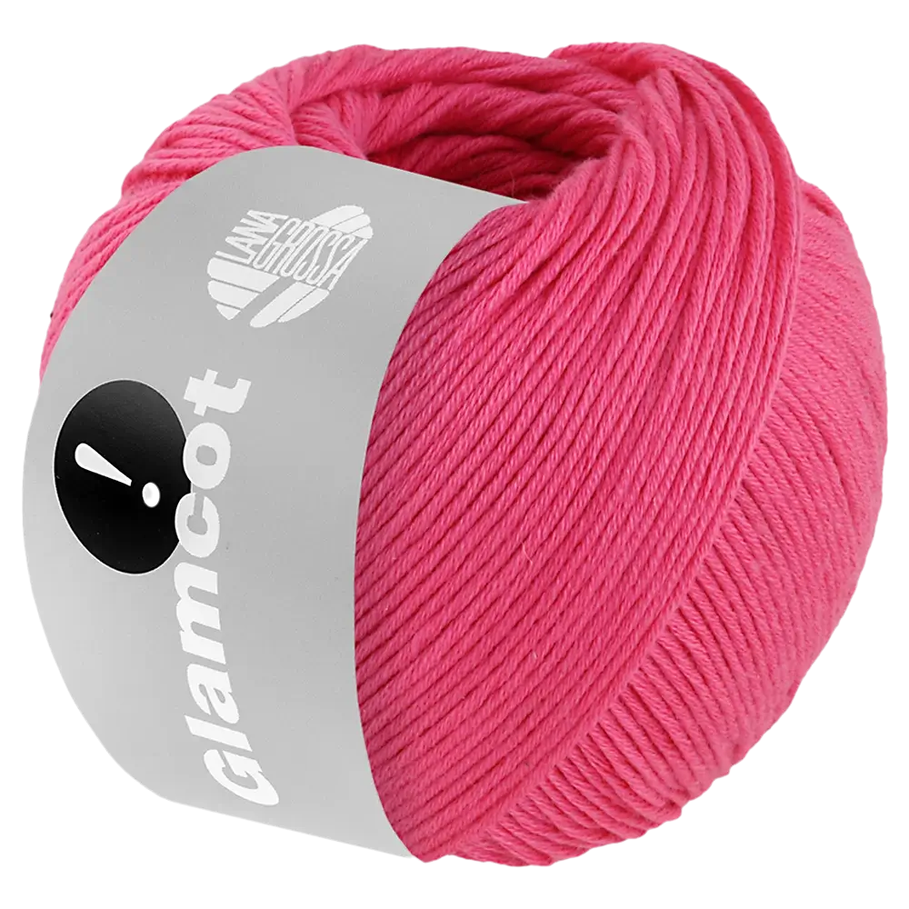 #Farbe_Lana Grossa Glamcot | 07 Pink