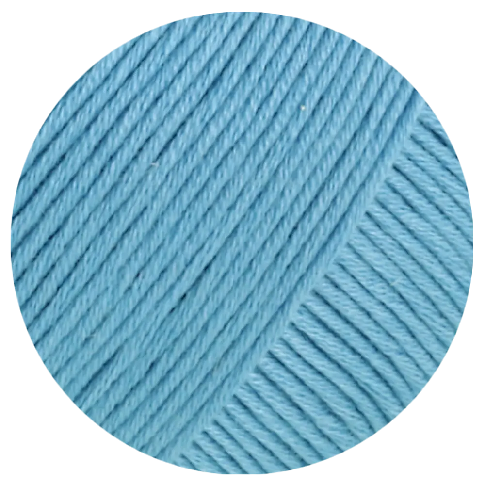 #Farbe_Lana Grossa Glamcot | 13 Türkisblau