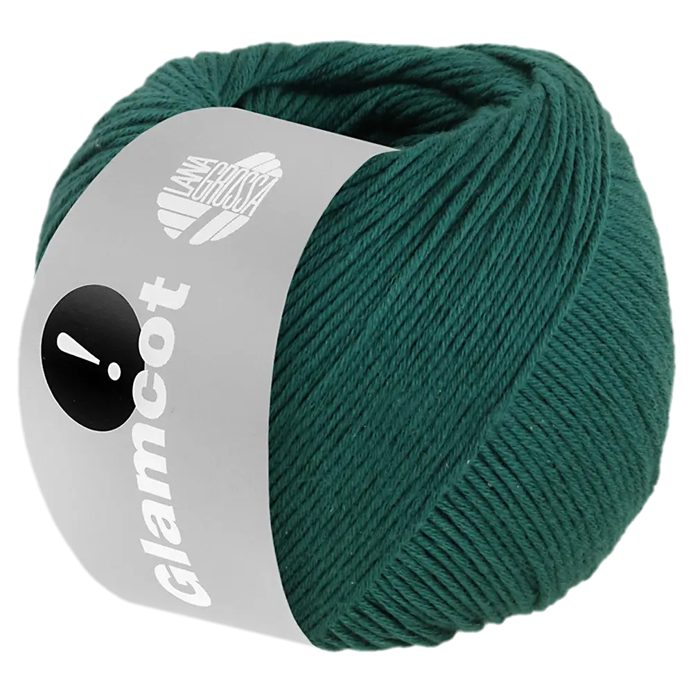#Farbe_Lana Grossa Glamcot | 16 Opalgrün