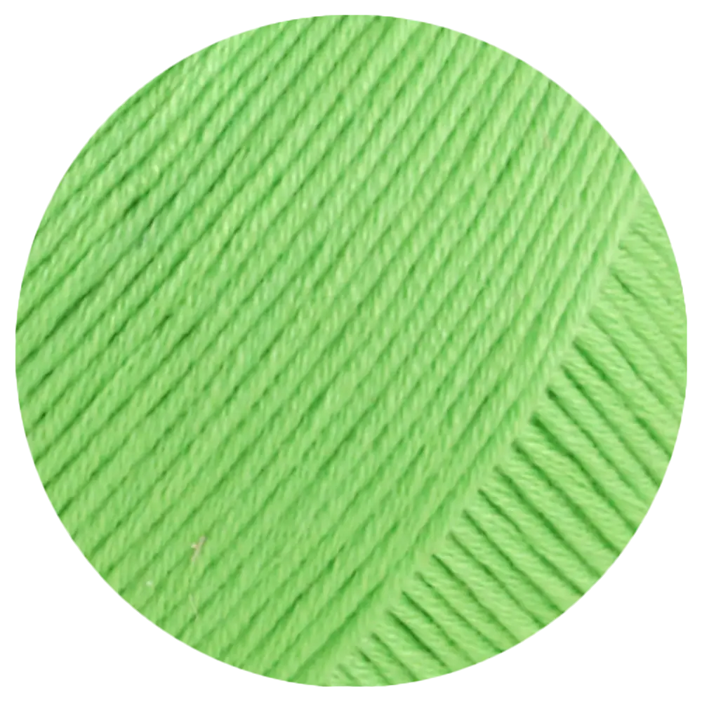 #Farbe_Lana Grossa Glamcot | 18 Hellgrün