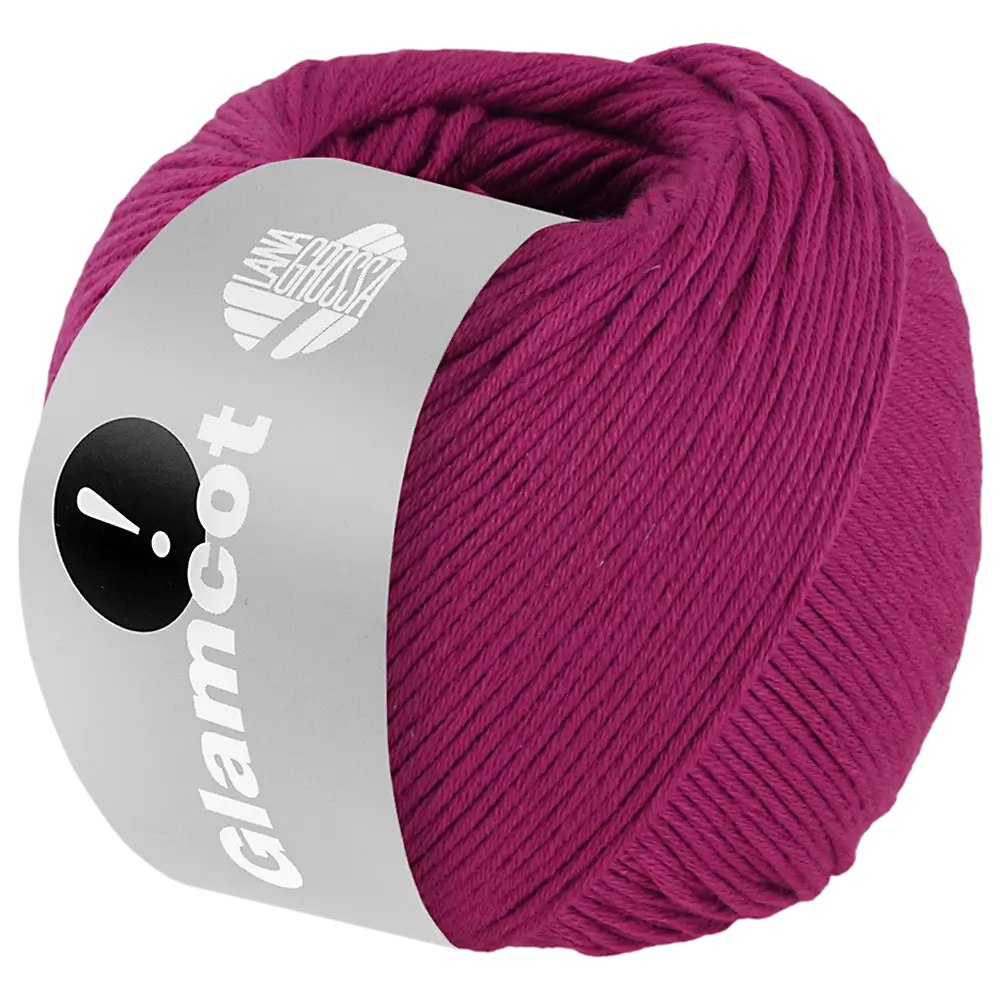 #Farbe_Lana Grossa Glamcot | 24 Zyklam