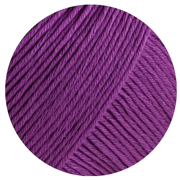 #Farbe_Lana Grossa Glamcot | 25 Violett