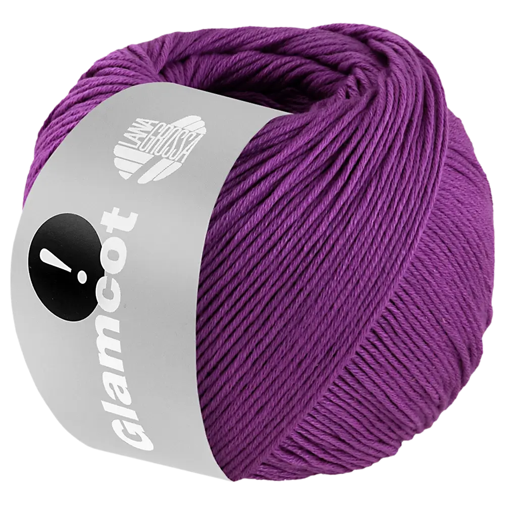#Farbe_Lana Grossa Glamcot | 25 Violett
