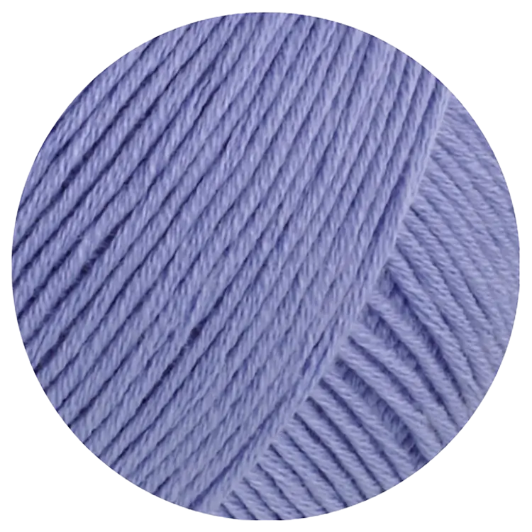 #Farbe_Lana Grossa Glamcot | 26 Blasslila