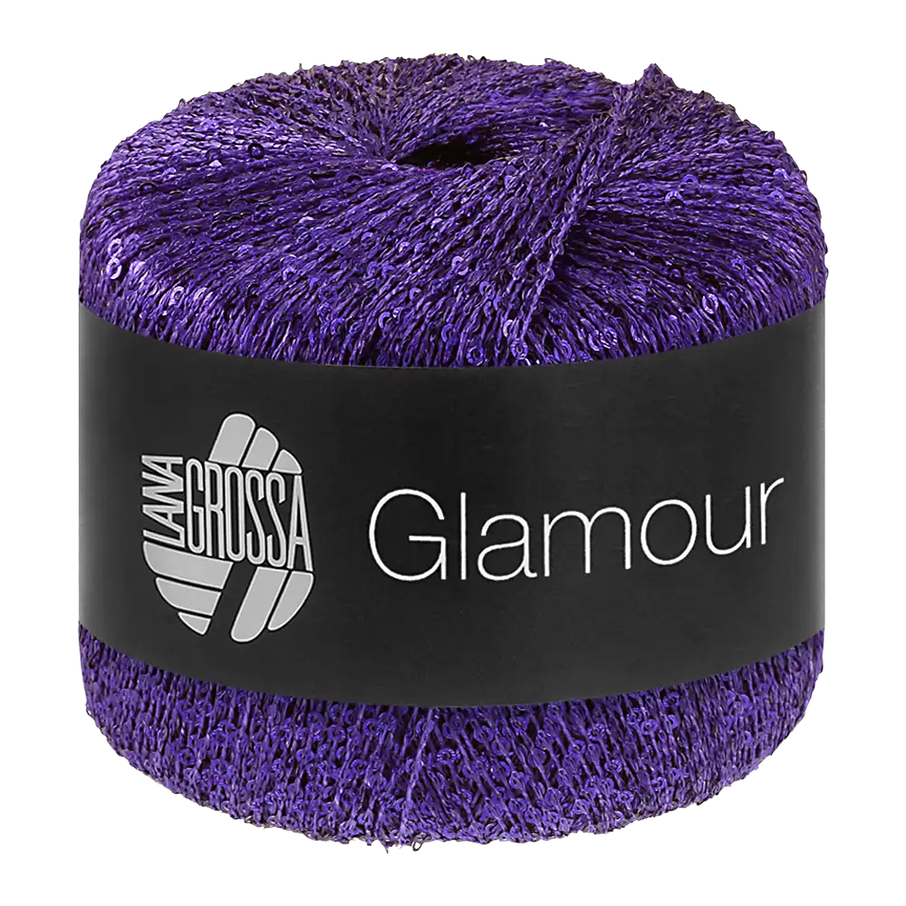 #Farbe_Lana Grossa Glamour | 22 Blauviolett