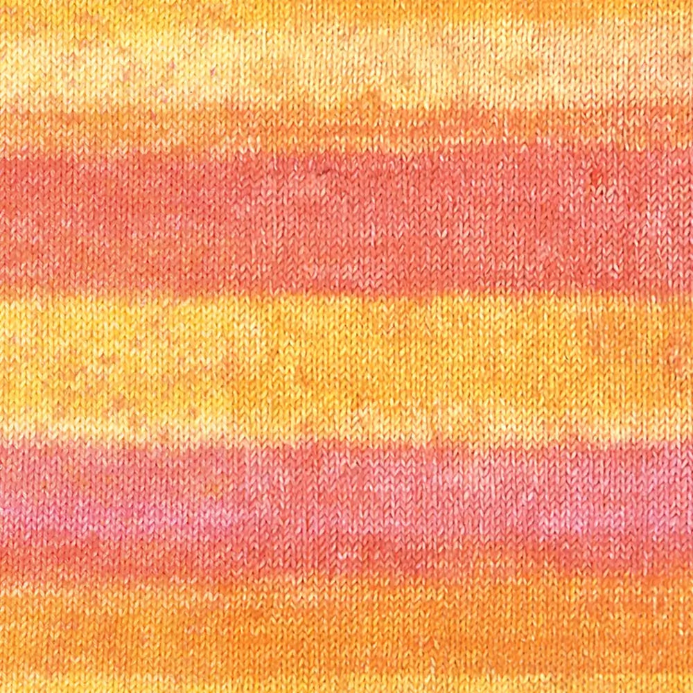 #Farbe_Lana Grossa Gomitolo Mambo | 2031 Orange/Lachsrosa/Pink/Hell-/Sonnengelb