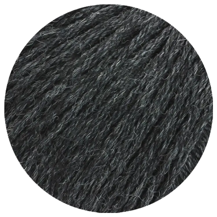 #Farbe_Lana Grossa Landlust Alpaka Merino 160 | 409 Anthrazit