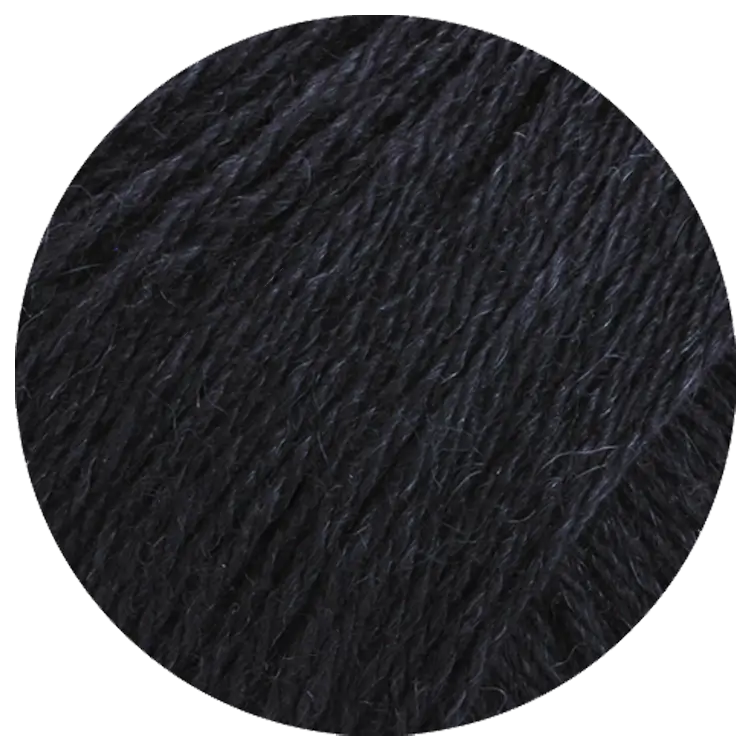 #Farbe_Lana Grossa Landlust Alpaka Merino 160 | 412 Schwarzblau
