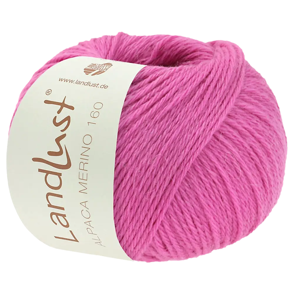 #Farbe_Lana Grossa Landlust Alpaka Merino 160 | 414 Pink