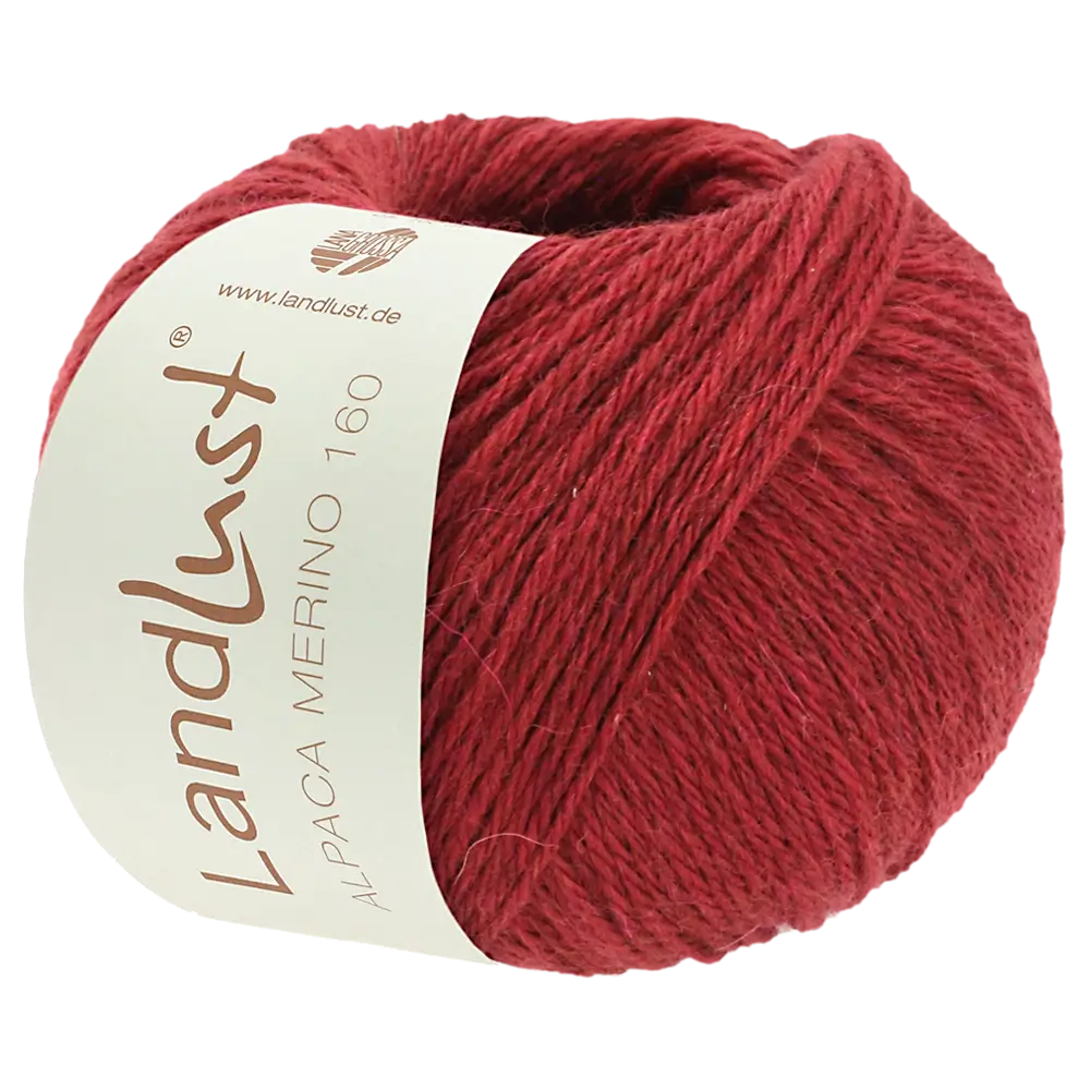 #Farbe_Lana Grossa Landlust Alpaka Merino 160 | 420 Bordeaux