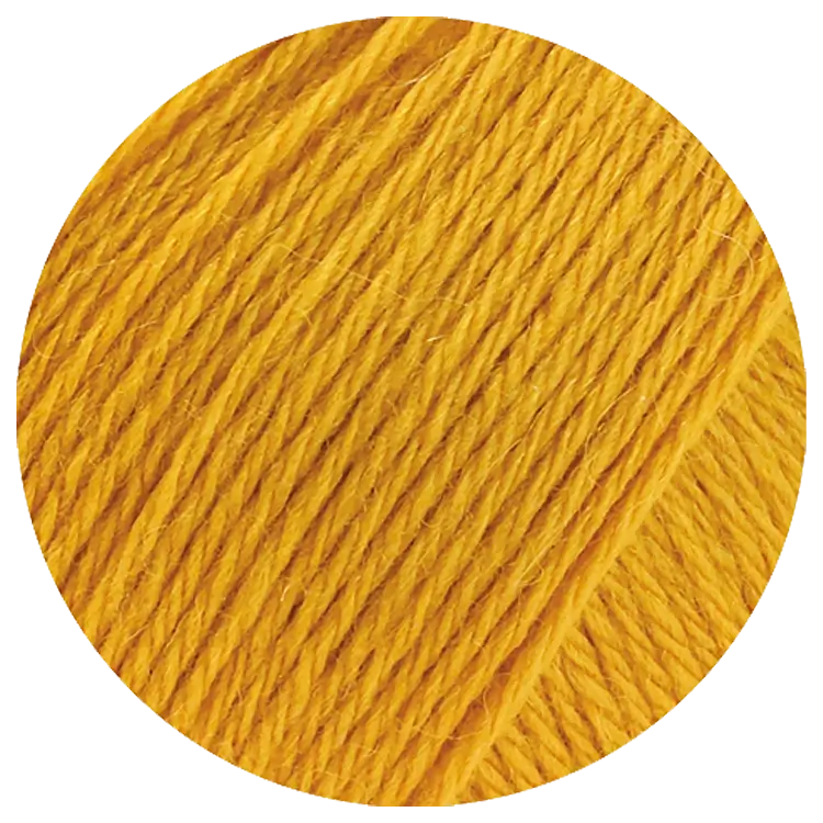 #Farbe_Lana Grossa Landlust Alpaka Merino 160 | 422 Gelb
