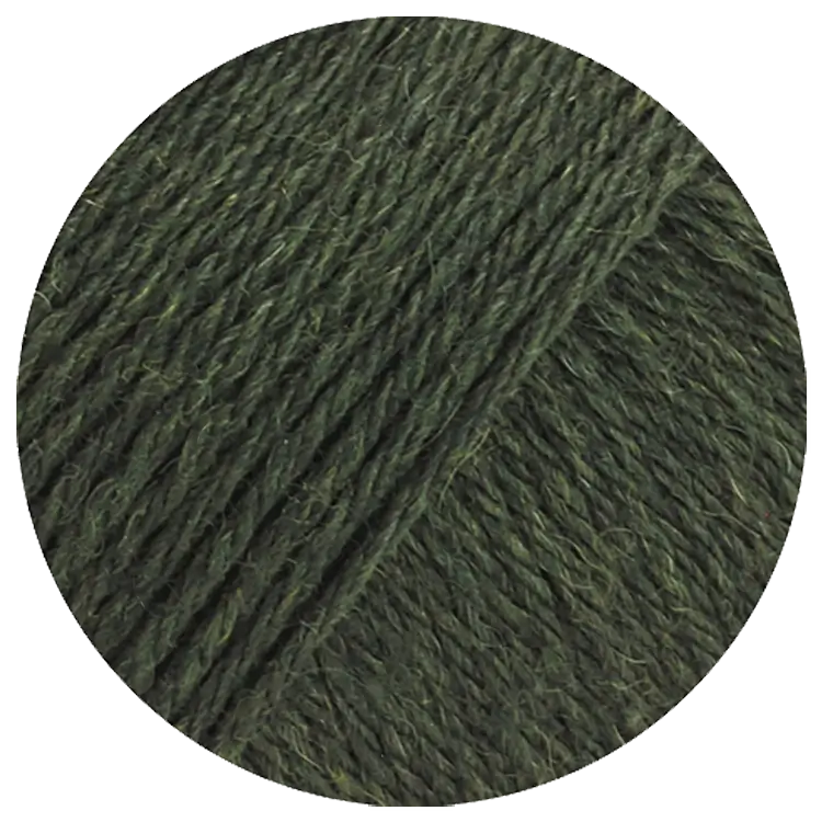 #Farbe_Lana Grossa Landlust Alpaka Merino 160 | 423 Moosgrün