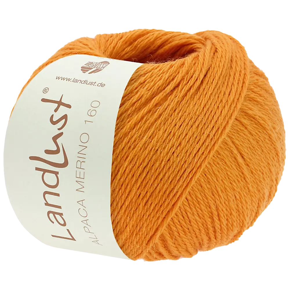 #Farbe_Lana Grossa Landlust Alpaka Merino 160 | 425 Orange