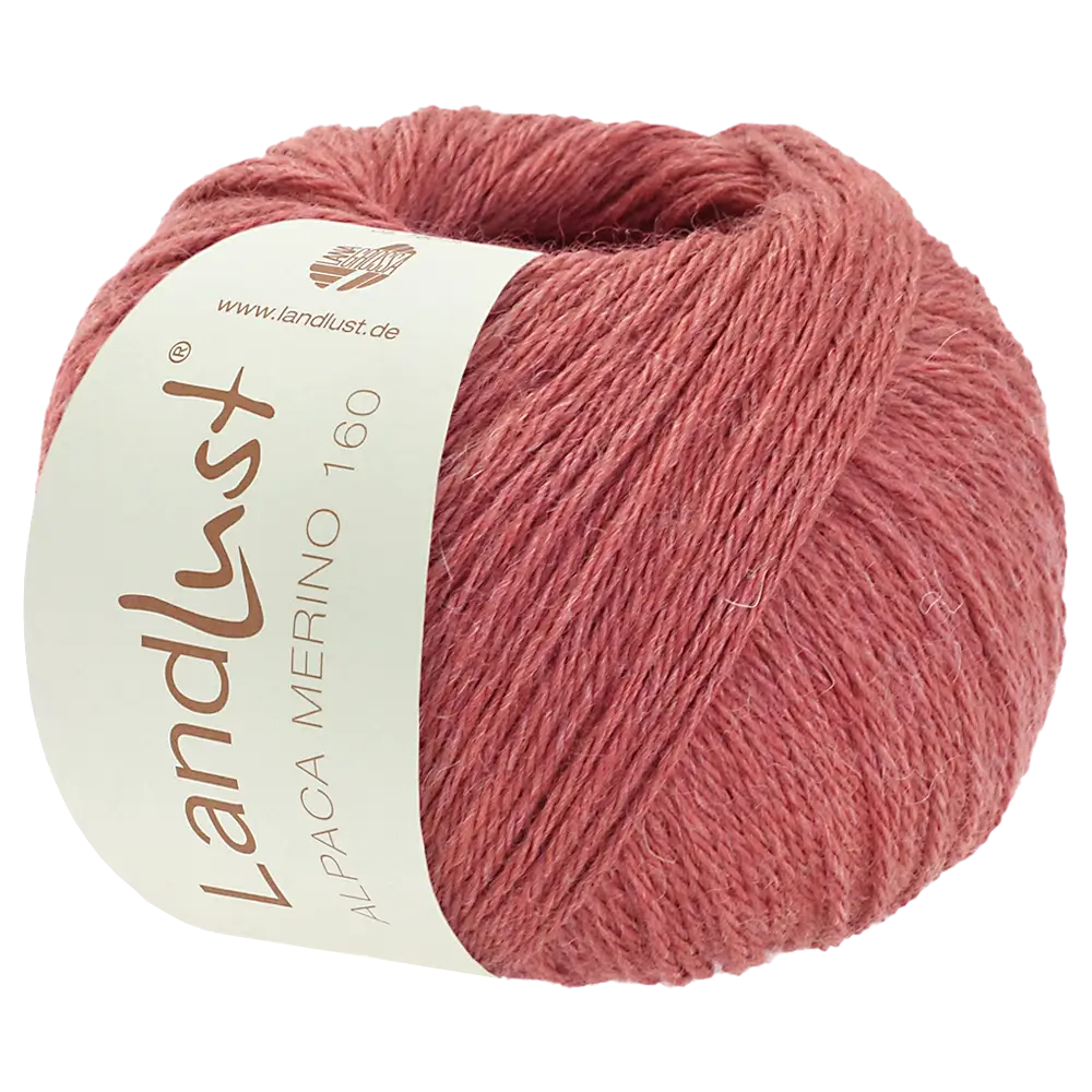 #Farbe_Lana Grossa Landlust Alpaka Merino 160 | 427 Zinnoberrot