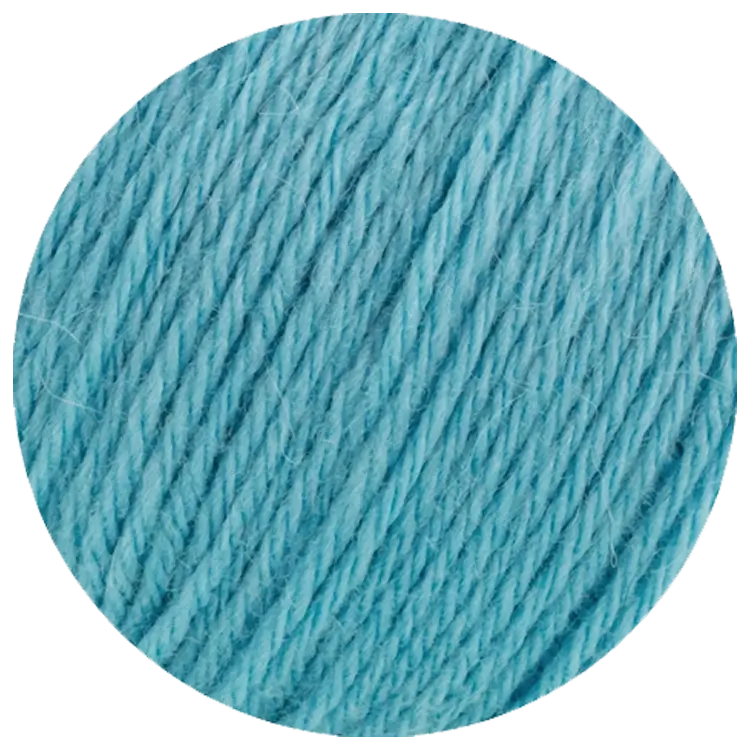 #Farbe_Lana Grossa Landlust Alpaka Merino 160 | 434 Azurblau