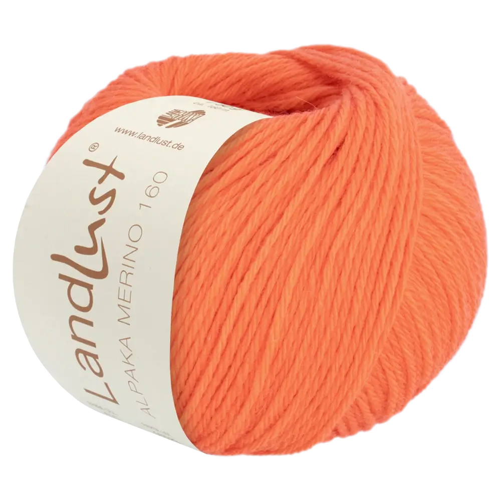 #Farbe_Lana Grossa Landlust Alpaka Merino 160 | 438 Mandarin