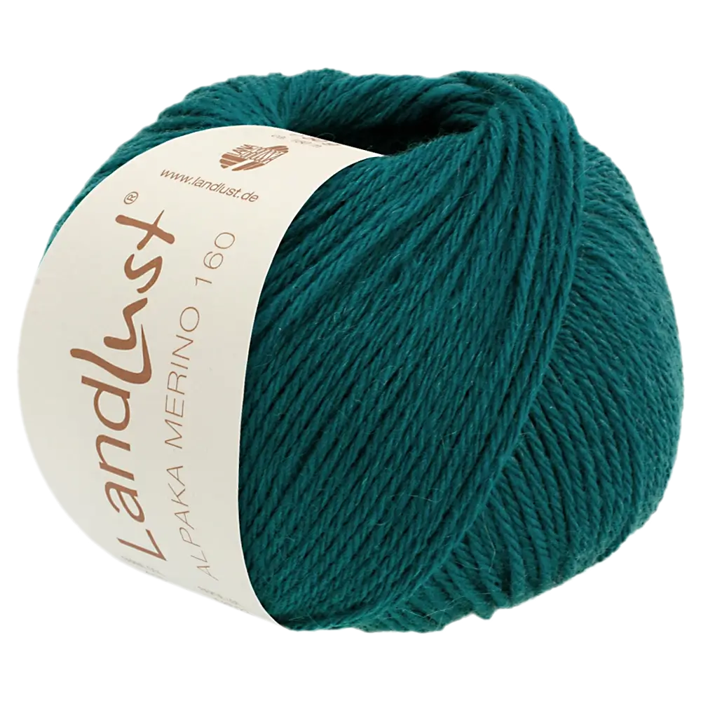 #Farbe_Lana Grossa Landlust Alpaka Merino 160 | 435 Petrol