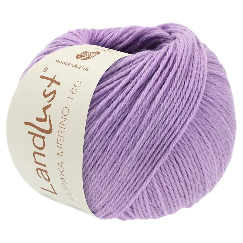#Farbe_Lana Grossa Landlust Alpaka Merino 160 | 440 Flieder