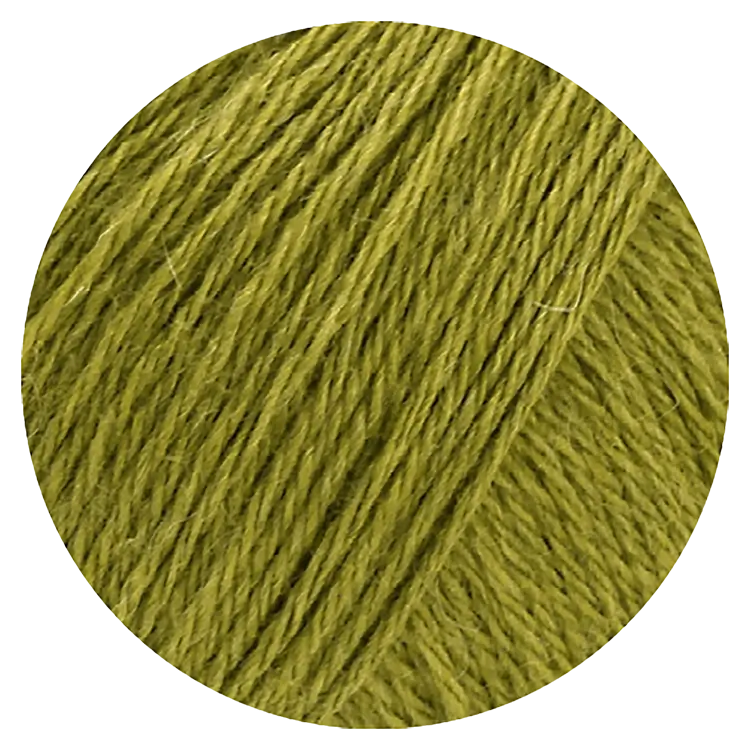 #Farbe_Lana Grossa Landlust Alpaka Merino 160 | 443 Kiwigrün