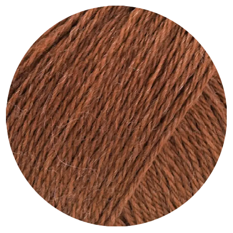 #Farbe_Lana Grossa Landlust Alpaka Merino 160 | 444 Nougat