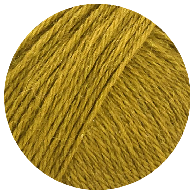 #Farbe_Lana Grossa Landlust Alpaka Merino 160 | 445 Senf