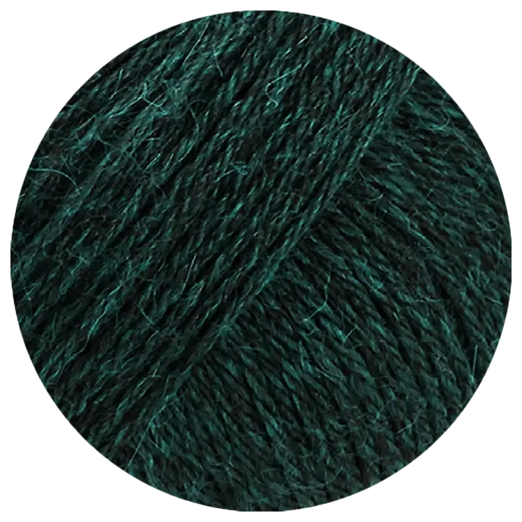 #Farbe_Lana Grossa Landlust Alpaka Merino 160 | 447 Tiefseegrün
