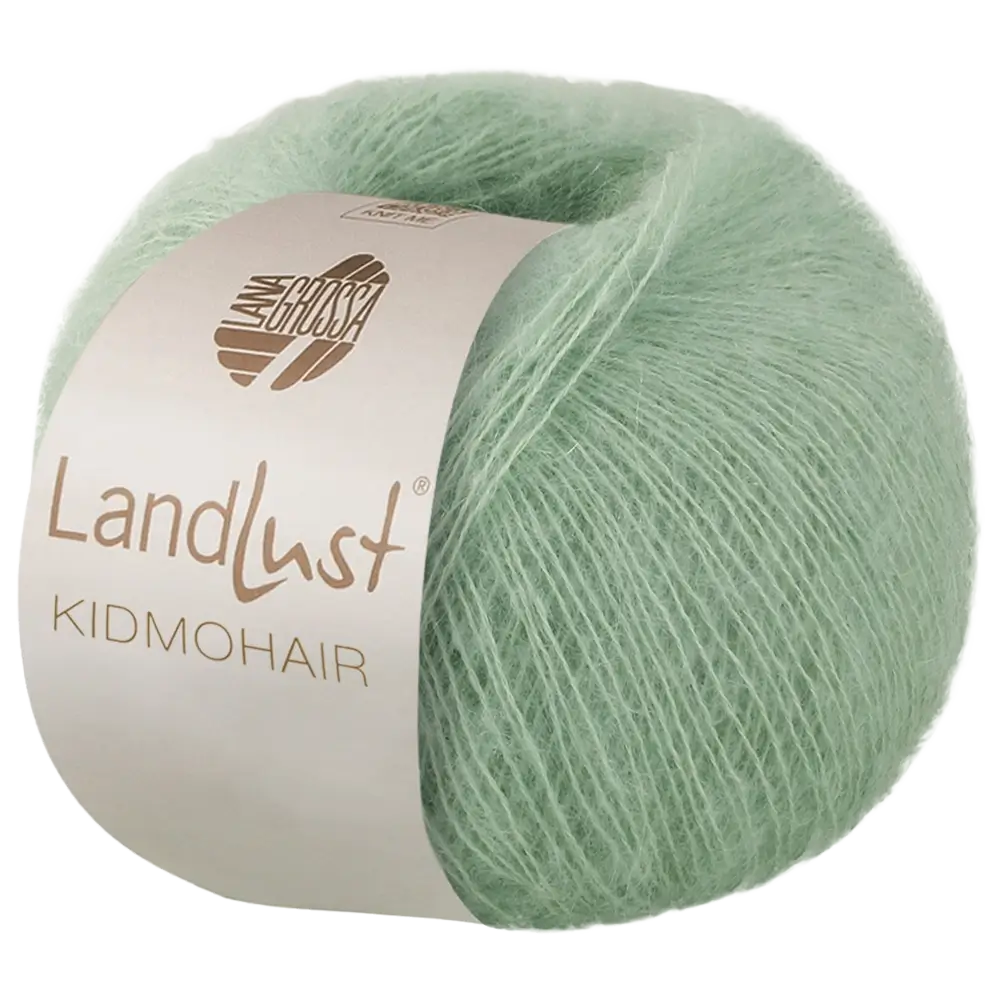#Farbe_Lana Grossa Landlust Kidmohair | 06 Mintgrün