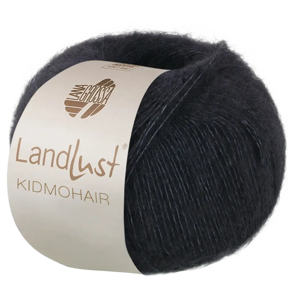 #Farbe_Lana Grossa Landlust Kidmohair | 10 Anthrazit