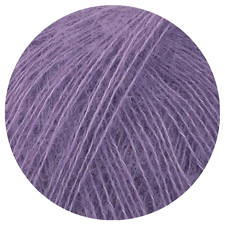 #Farbe_Lana Grossa Landlust Kidmohair | 13 Graulila
