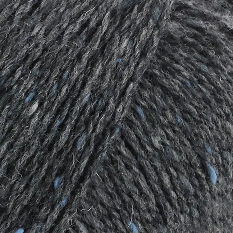 #Farbe_Lana Grossa Landlust Soft Tweed 180 | 105 Anthrazit meliert