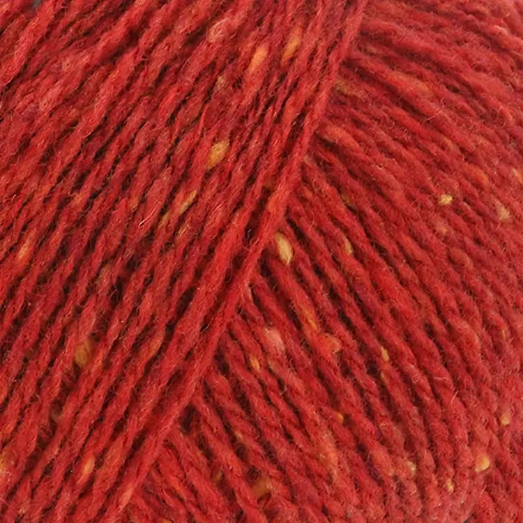 #Farbe_Lana Grossa Landlust Soft Tweed 180 | 111 Rot meliert